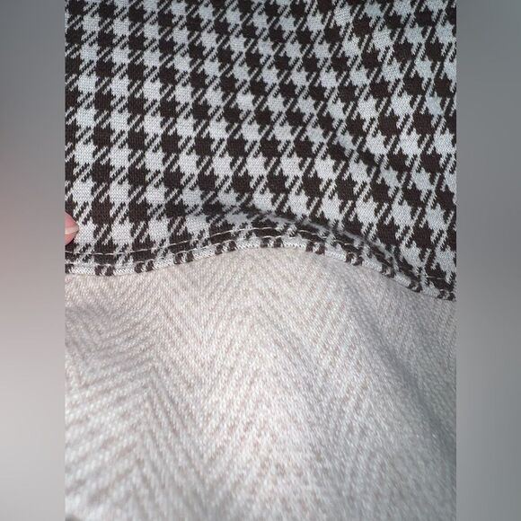 Land’s End Long Sleeve Academia Knit Preppy Jacquard Sweatshirt Top Size XL NWOT - Picture 6 of 9